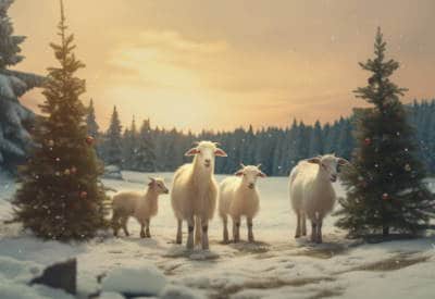 can goats eat christmas trees featured