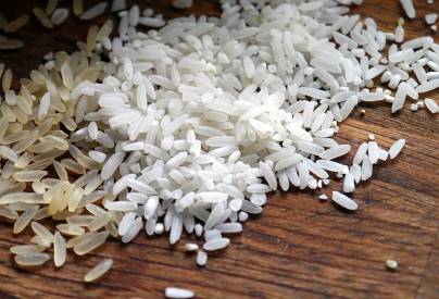 uncooked white rice