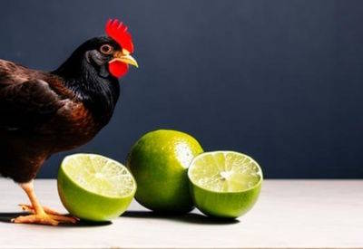 can chickens eat lime