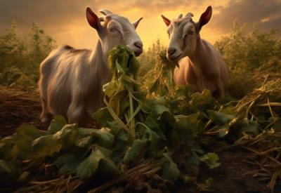 can goats eat collard greens