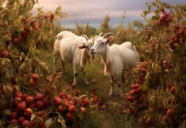 can goats eat lychees